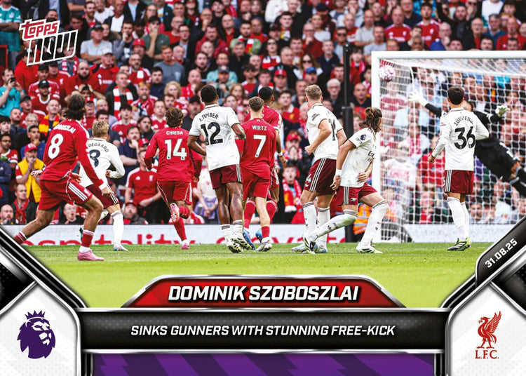 Topps Now Premier League 25/26 - Card 016 - Dominik Szoboszlai - Liverpool
