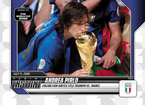 Panini Instant Road to FIFA World Cup 2026 - Card 9 - Andrea Pirlo - Italien