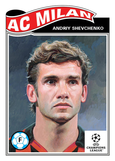 Topps UCL Living Set - Card 887 - Andriy Shevchenko - AC Mailand