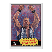 Topps Wrestling WWE Living Set - Card 01 - Stone Cold Steve Austin